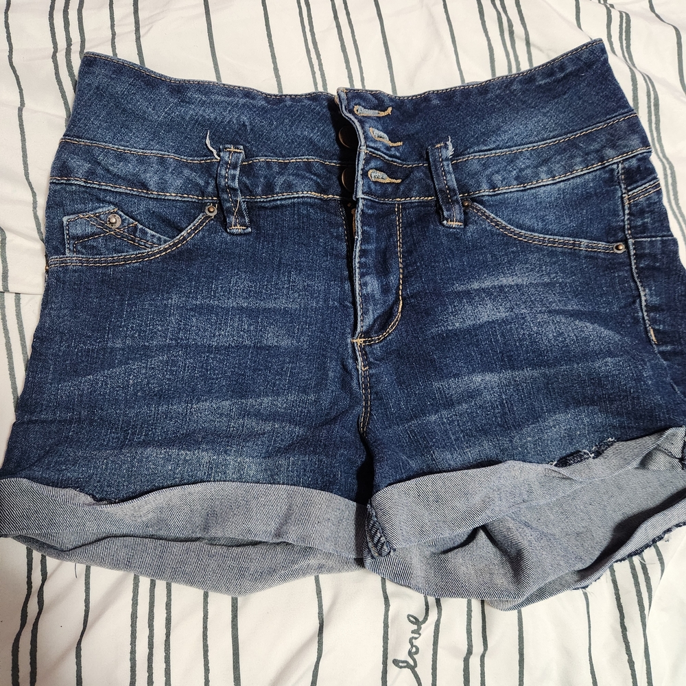 YMI Dark Blue Jean Shorts